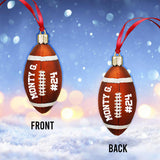 Football Ball - Personalized Football Ornament