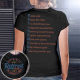 Relax And Enjoy The Ride Retired T-shirt and Hoodie