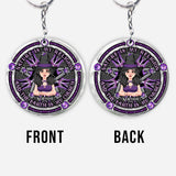 Nature Is My Religion - Personalized Witch Keychain
