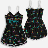 Let's Bone - Personalized Skull Romper