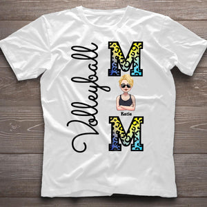 Volleyball Mom - Personalized Volleyball T-shirt and Hoodie
