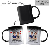 Congrat On Being My Husband/ Wife/ Girlfriend/ Boyfriend - Personalized Husband And Wife Mug