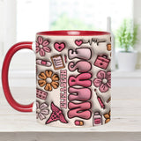 Nurse Life Inflated - Personalized Nurse Accent Mug