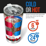 All I Want For Christmas Is To Touch Your Butt It’s Nice - Personalized Couple Tumbler