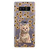 You Are My Sunshine - Personalized Dog Clear Phone Case