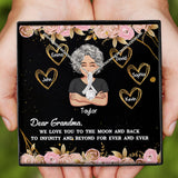 Dear Grandma - Personalized Mother's day Grandma Necklace