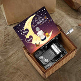 To The Moon And Back - Personalized Mother's Day Grandma Hand Crank Music Box