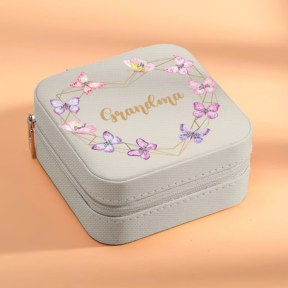 Grandma Mama - Personalized Mother's Day Grandma Jewelry Box