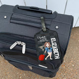 My Personal Luggage Tag - Personalized Travelling Leather Luggage Tag