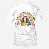 Teacher Heart - Personalized Teacher All Over T-shirt and Hoodie