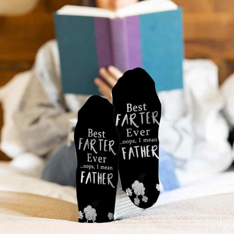 World's Best Farter - Personalized Father Socks