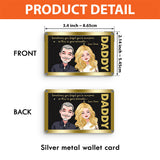 Sometimes You Forget You're Awesom - Gift for dad, grandpa, uncle - Personalized Wallet Insert Card
