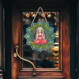 Meditation In Session - Personalized Yoga Wood Sign