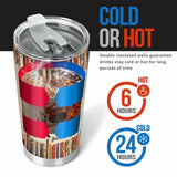 I'm Retired Reading Books Is My Job - Personalized Tumbler