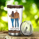 Like Father Like Daughter - Personalized Father Tumbler