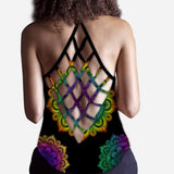 I Am - Personalized Yoga Cross Tank Top