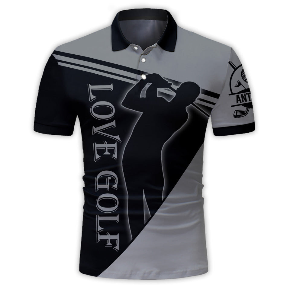 Love Golf - Personalized Golf Polo Shirt