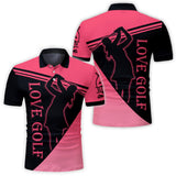 Love Golf - Personalized Golf Polo Shirt