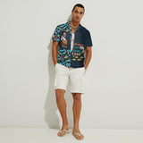 Hooked On Being Daddy - Fishing gift for dad, grandpa, him, husband - Personalized Hawaiian Shirt