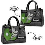 Love Golf - Personalized Golf Leather Handbag