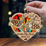 So Many In The Sea - Personalized Turtle Suncatcher