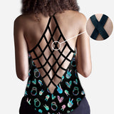 May The Booty Get Fatter - Personalized Fitness Cross Tank Top and Leggings