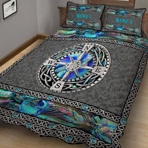 Love Hiking - Personalized Hiking Quilt Set