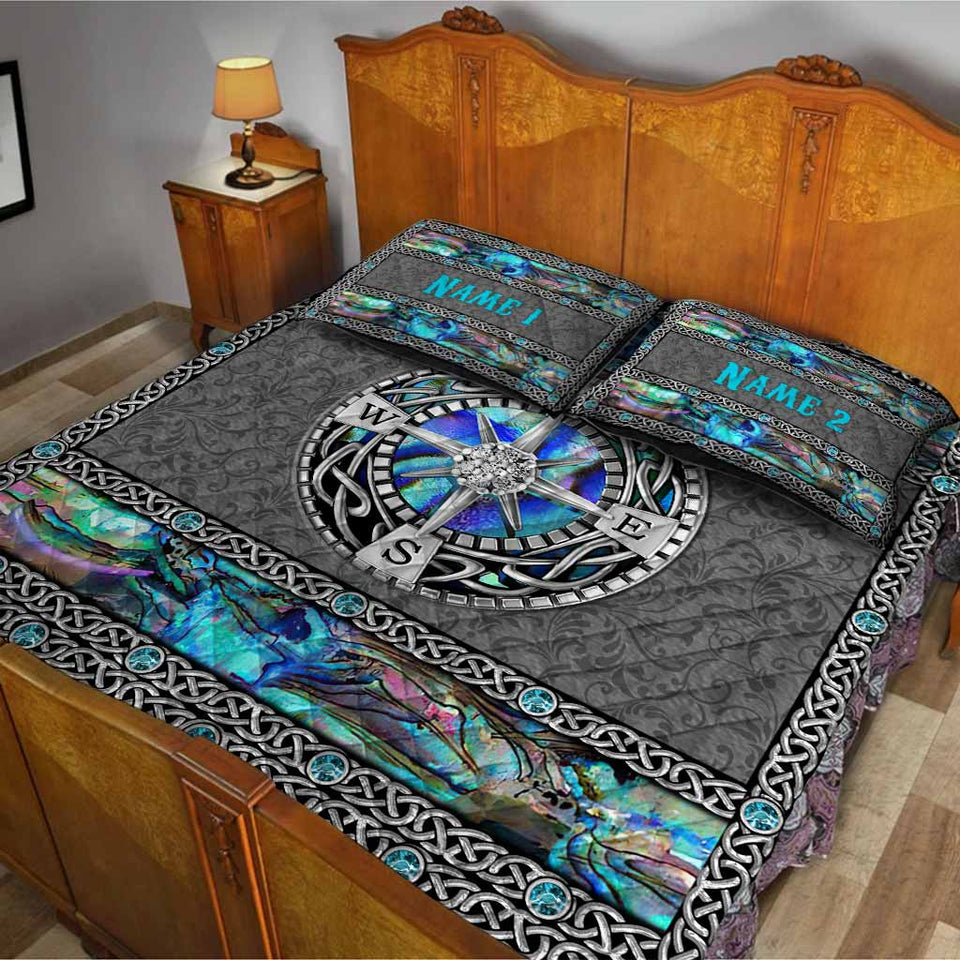 Love Hiking - Personalized Hiking Quilt Set