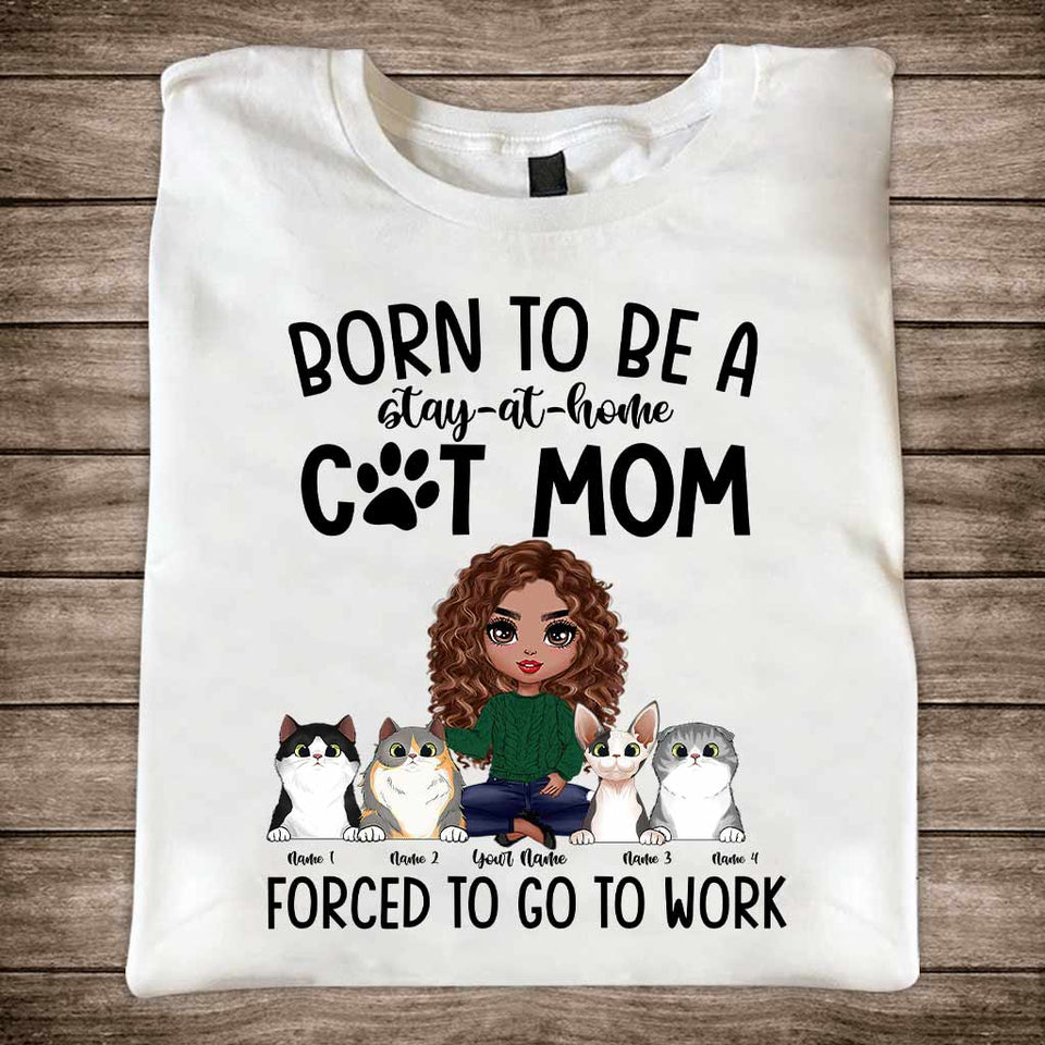 Cat Mom - Personalized T-shirt and Hoodie