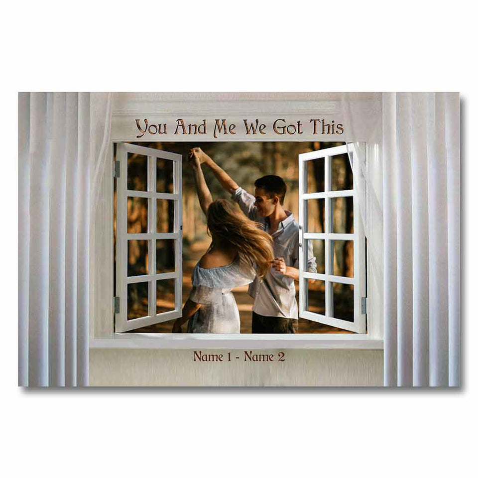 We Got Forever - Personalized Couple Poster