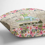 Just A Girl Who Loves Books - Personalized Throw Pillow