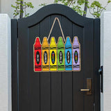 We Are The Brightest Crayons In The Box - Personalized Teacher Wood Sign