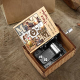 Mom You Are The Piece - Personalized Mother's Day Mother Hand Crank Music Box