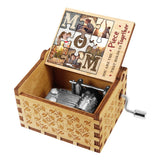 Mom You Are The Piece - Personalized Mother's Day Mother Hand Crank Music Box