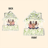 Floral Mom Home - Personalized Mother's Day Mother Custom Shaped Acrylic Plaque