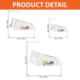 You're The Best Dad - Personalized Father Custom Shaped Acrylic Plaque