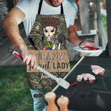 Just A Girl Who Loves Gardening - Personalized Gardening Apron