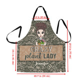 Just A Girl Who Loves Gardening - Personalized Gardening Apron