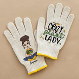 Just A Girl Who Loves Gardening - Personalized Gardening Garden Gloves