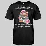 I Read Books T-shirt And Hoodie 092021