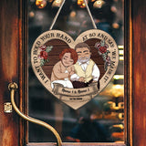 I Want To Hold Your Hand At 80 - Personalized Couple Wood Sign