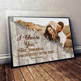 We Are Only Fated - Personalized Couple Poster
