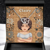 Retro Mama - Personalized Mother's Day Mother Necklace