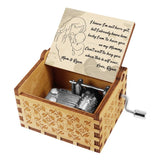 Can't Wait To Hug You When This All Over - Personalized Mother's Day Mother Hand Crank Music Box