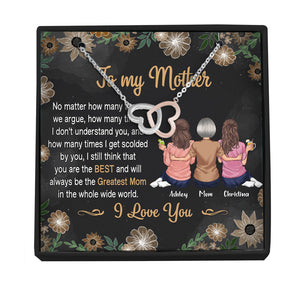 You Are The Greatest Mom In The Whole World - Personalized Mother's Day Mother Necklace