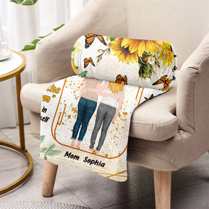 To My Daughter - Personalized Mother's Day Mother Blanket