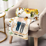 To My Daughter - Personalized Mother's Day Mother Blanket
