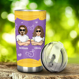 Husband And Wife - Personalized Couple Tumbler