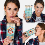 Got My Mind On Summer - Personalized Teacher Tumbler