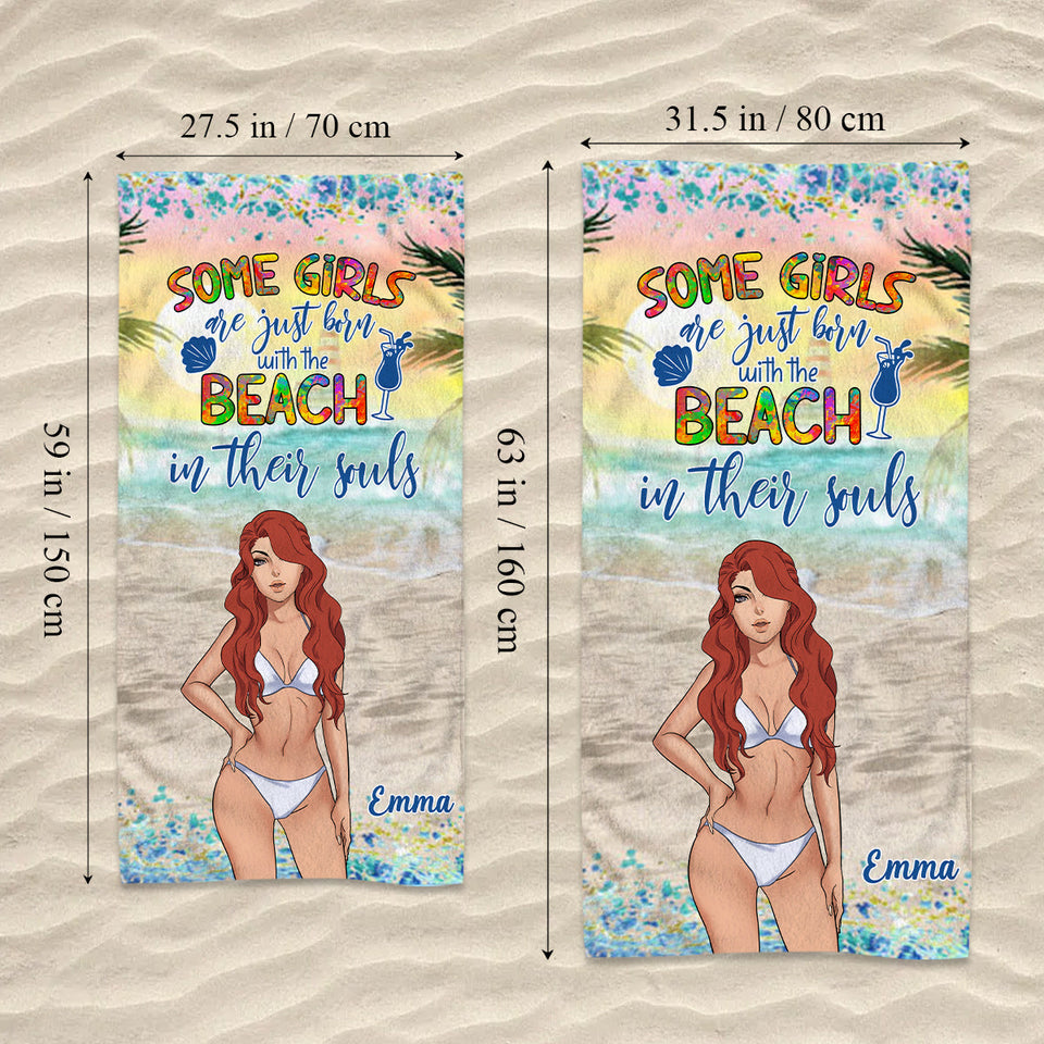 The Ocean Is Calling - Personalized Sea Lover Beach Towel